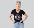 1966 60th Birthday V Neck Shirt