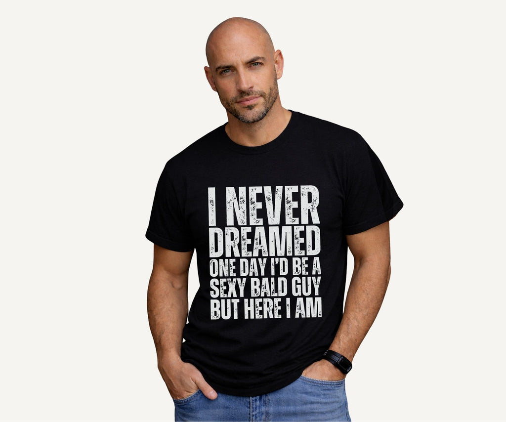 Funny Bald Guy Mens TShirt