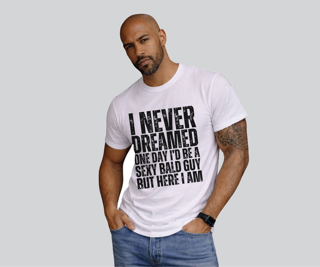 Funny Bald Guy Mens TShirt