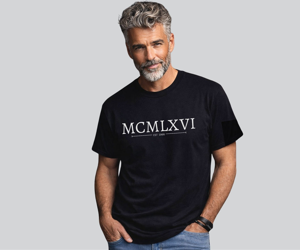 Roman Numerals  1966 60th Birthday Shirt