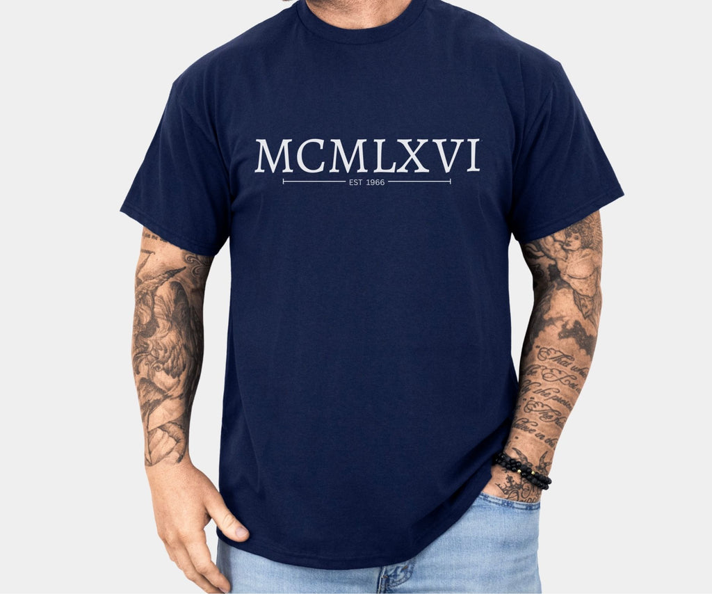 Roman Numerals  1966 60th Birthday Shirt